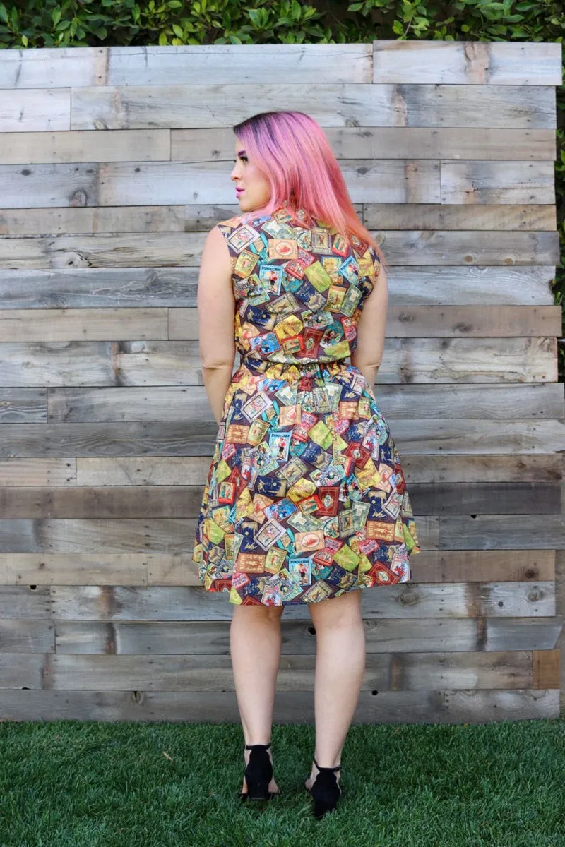 4455 Fairytale Books A-line Skirt