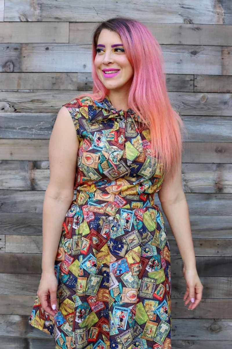 4455 Fairytale Books A-line Skirt