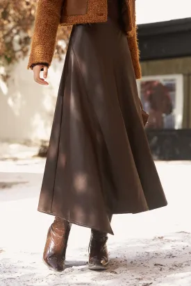 A Line Maxi Skirt for Women