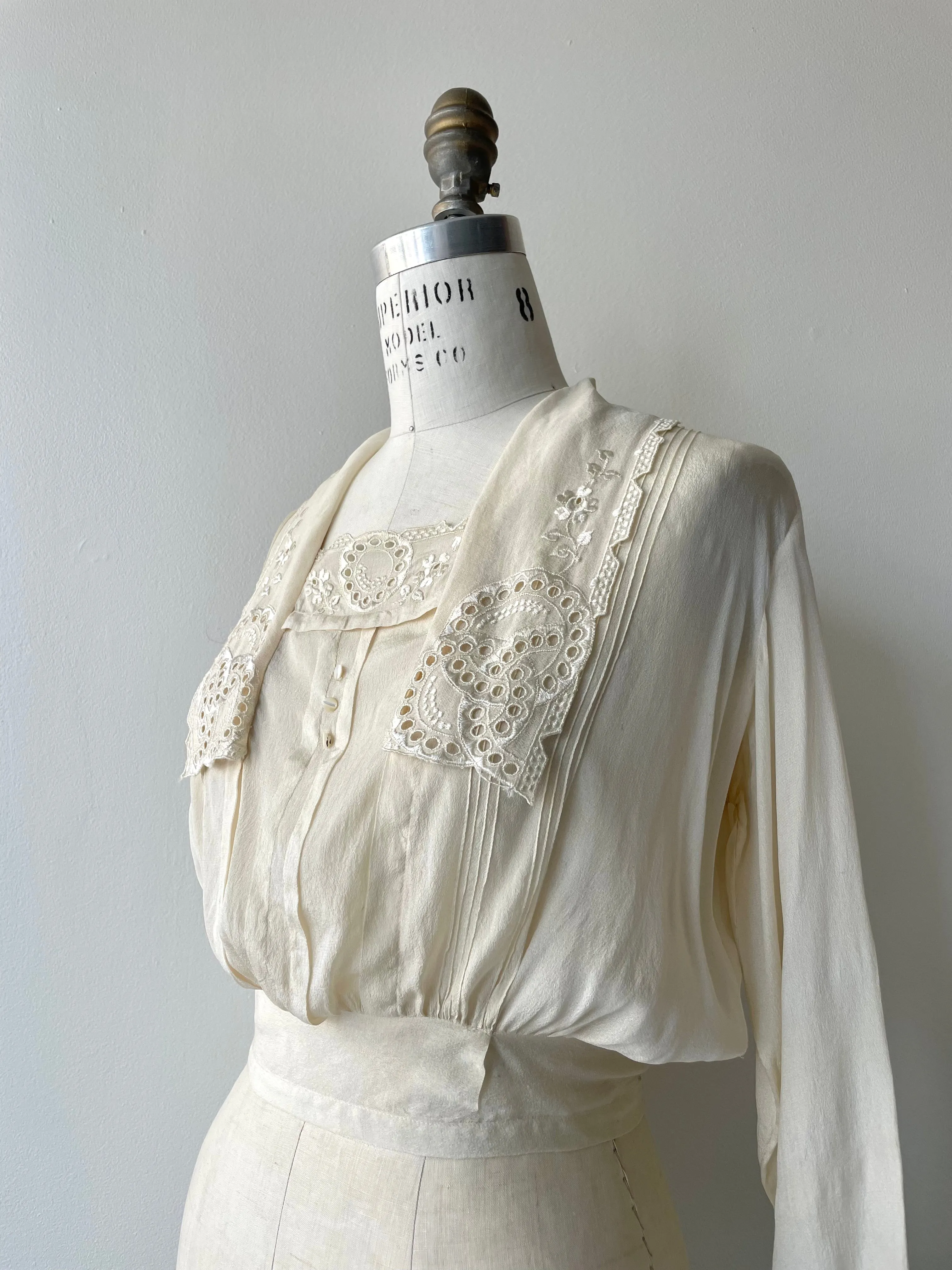 Antique Silk Blouse | 1910s