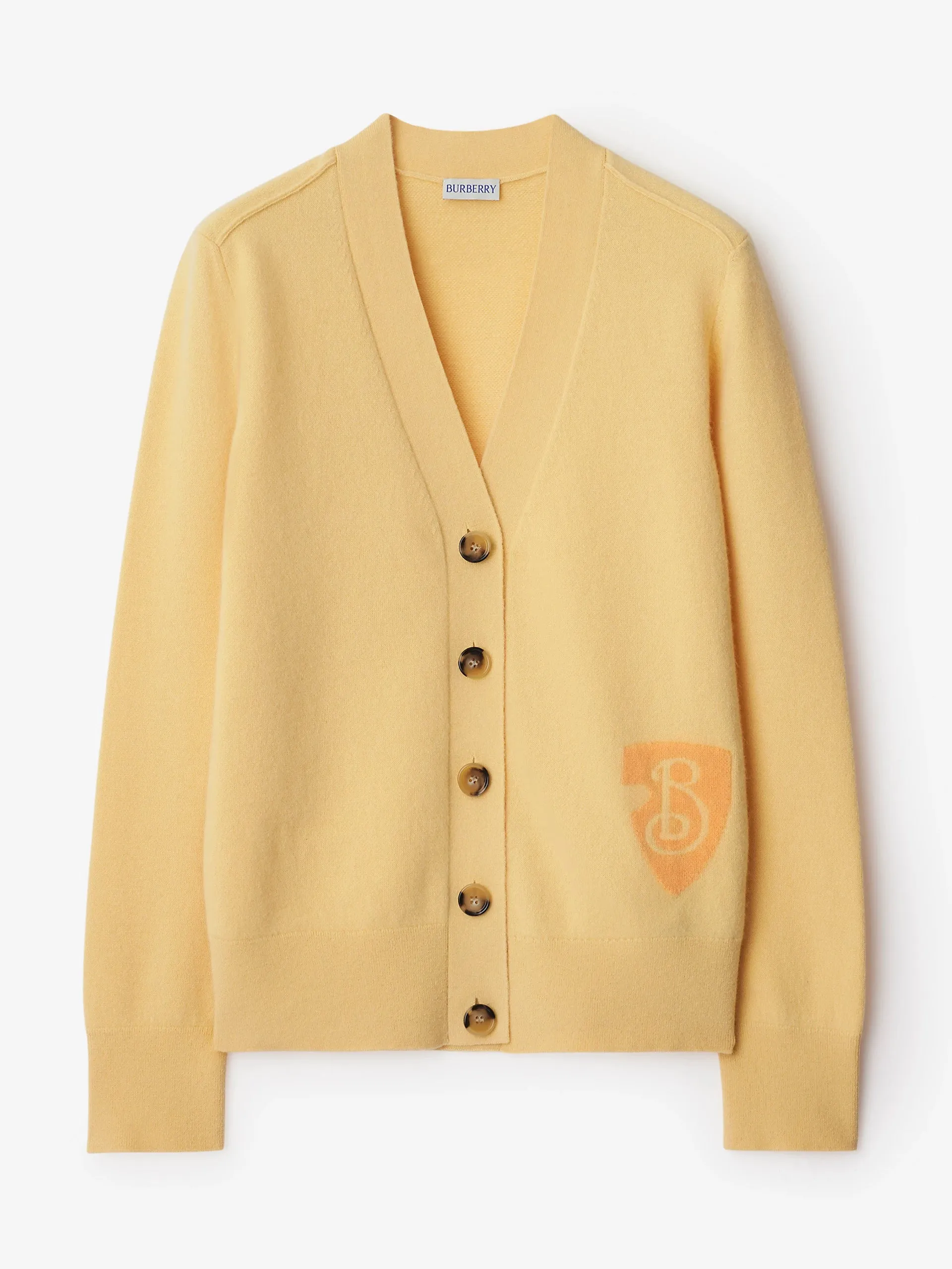B shield wool blend cardigan