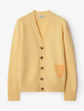 B shield wool blend cardigan