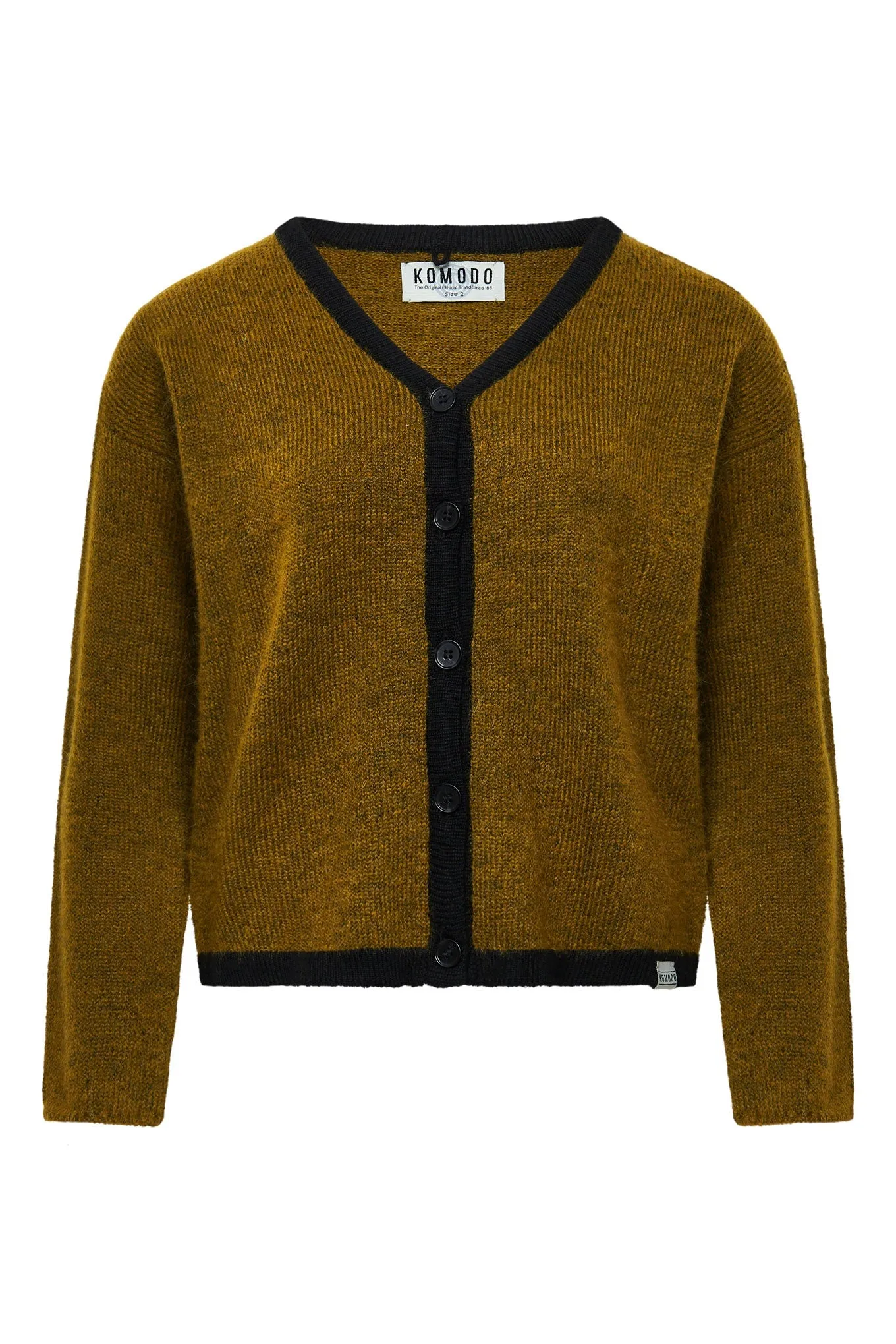 Binky Recycled Nylon Cardigan Khaki