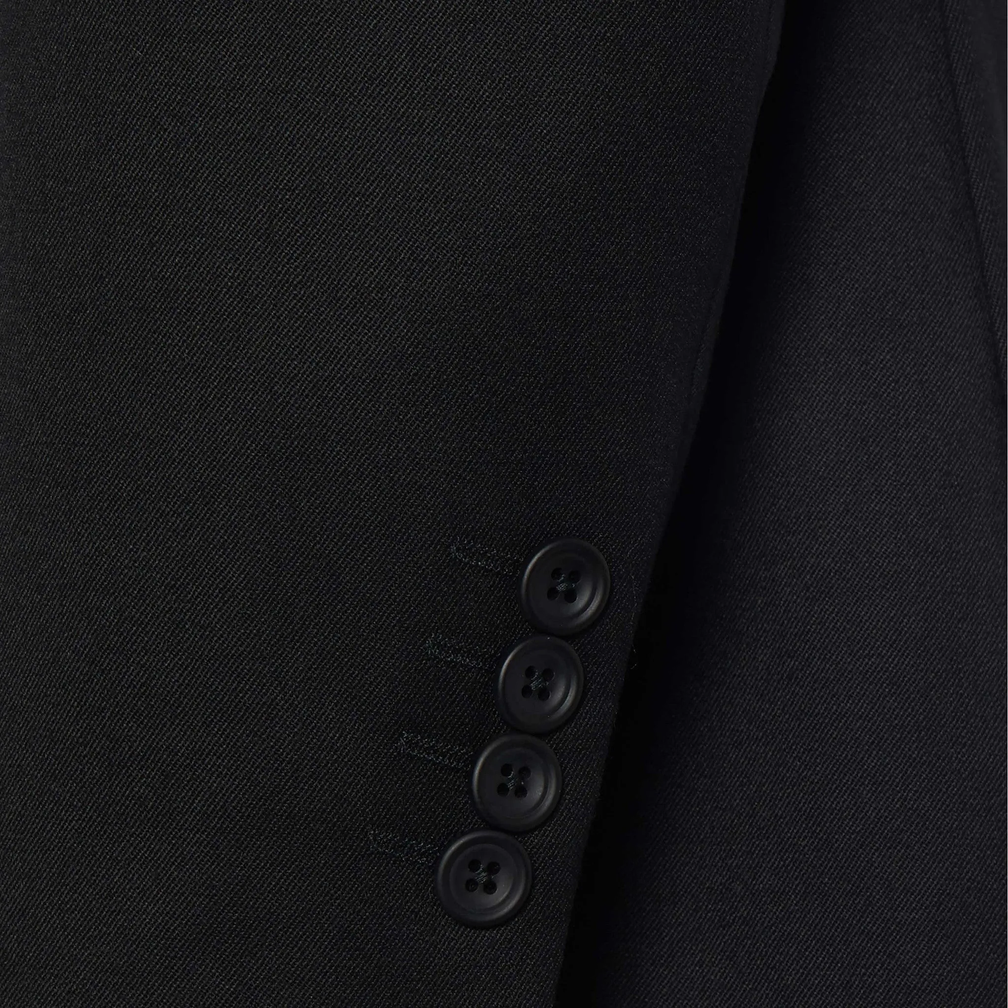 BLACK CAMBRIDGE WOOL SUIT