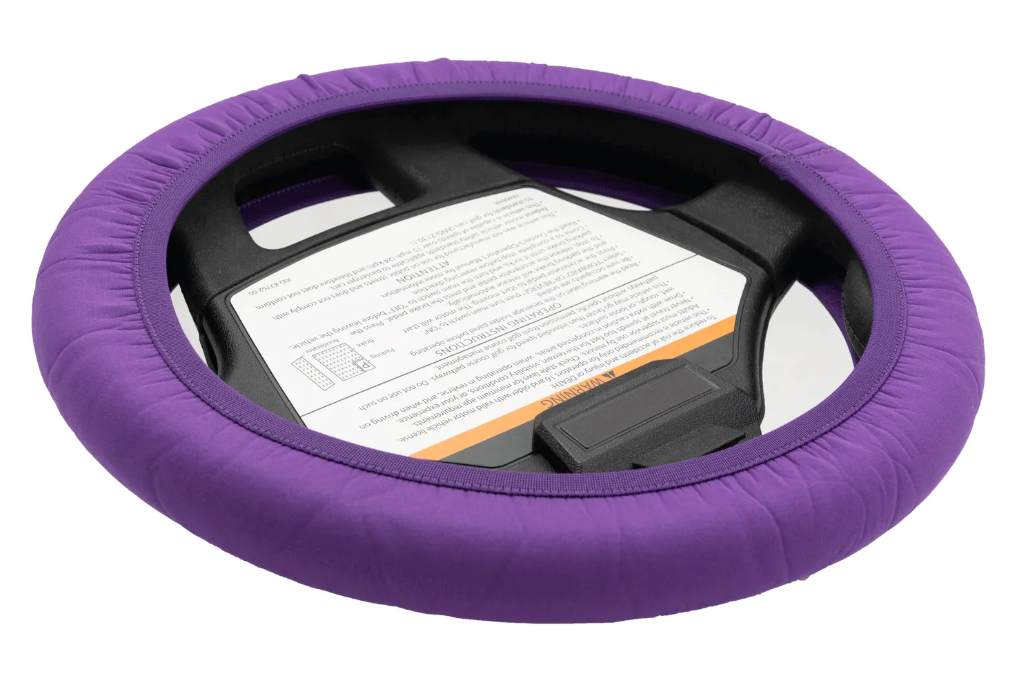 CartSkinz Purple Golf Cart Steering Wheel Cover