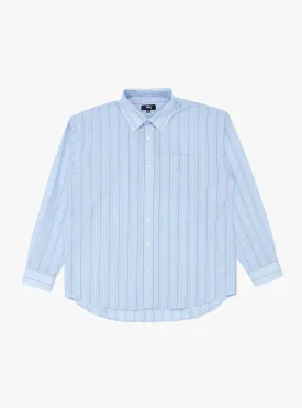 Classic LS Shirt Stripe Light Blue