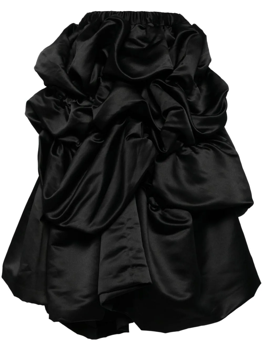 Cluttered Satin Skirt