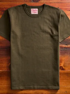 Double Heavyweight 12.1oz T-Shirt in Khaki