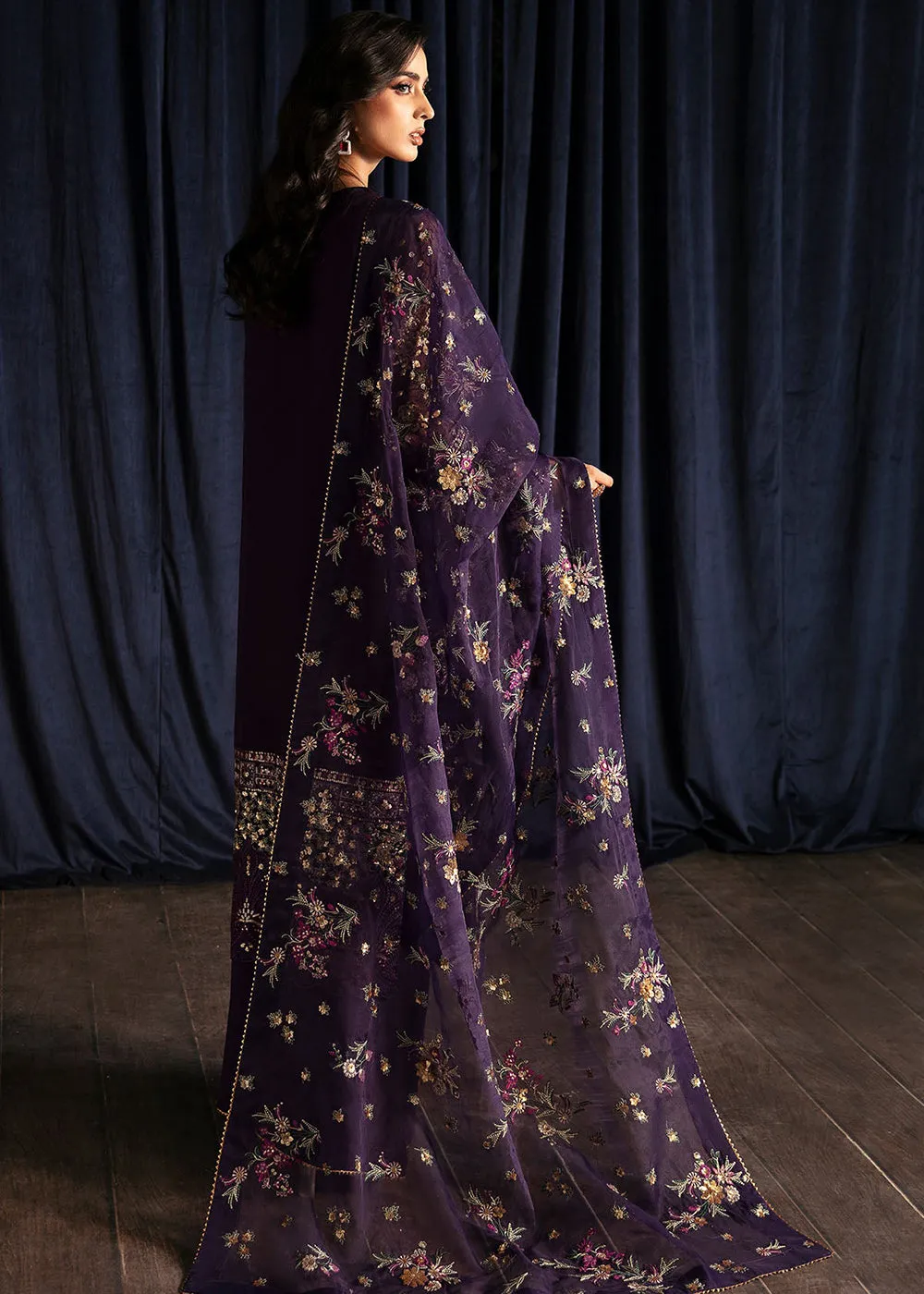 Elanora Embroidered Formals' 24 by Nureh | NEL-45