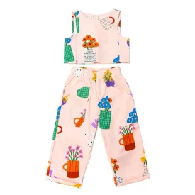 Flower Pot Rose Rela Set