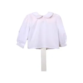 Funtasia Too Long Sleeve Piped Blouse