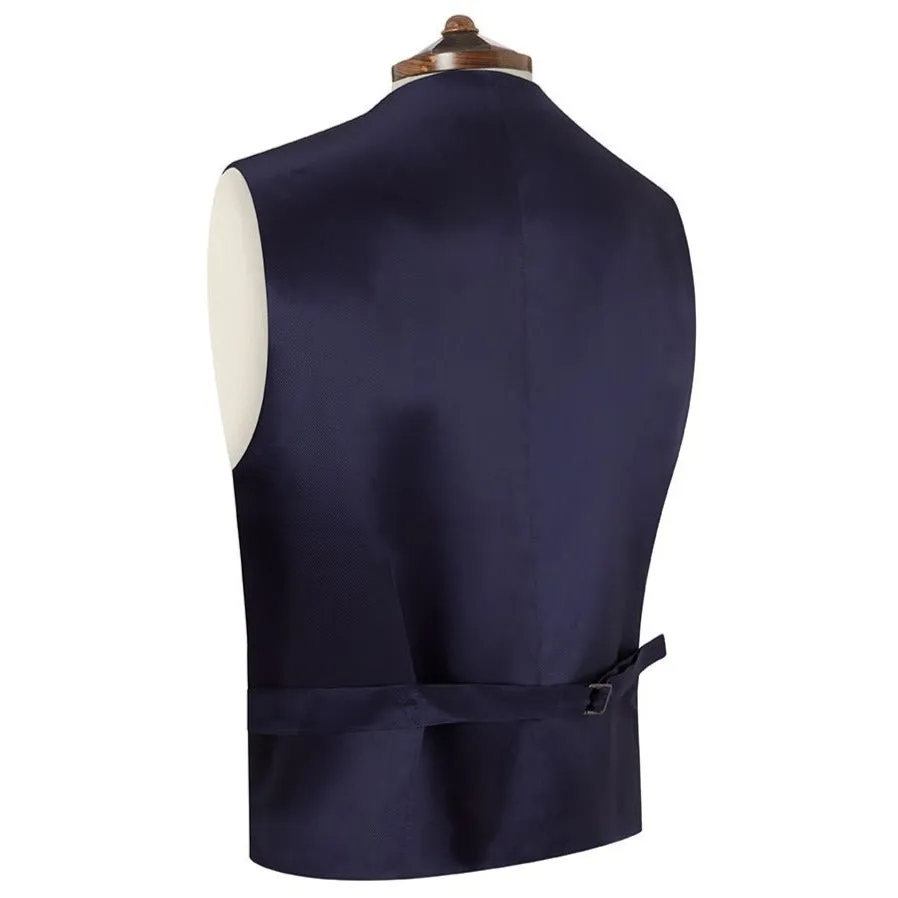 Hayward Navy Pinstripe Super 150s Waistcoat