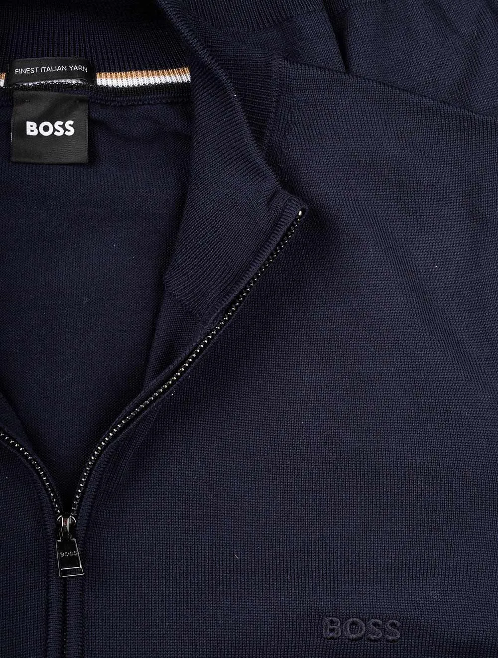 HB BALONSO ZIP UP CARDIGAN-Navy