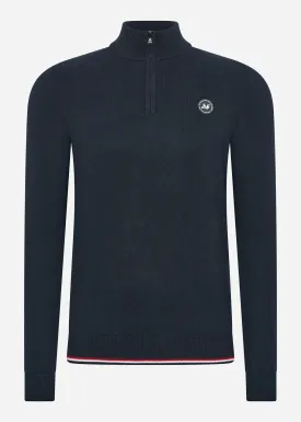 Henlock knitwear - navy