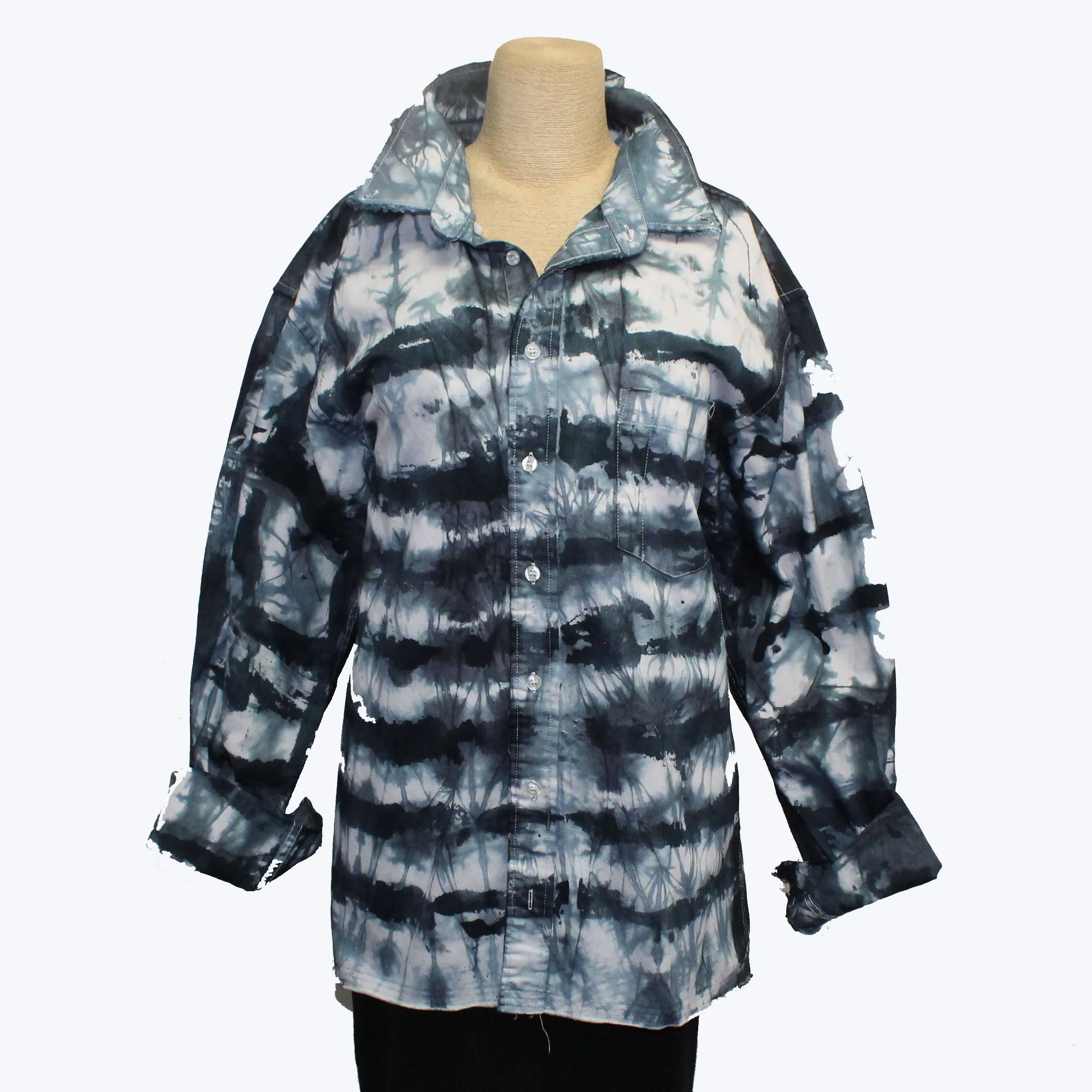 Heyne Bogut Shirt, Black/Grey/White XXL