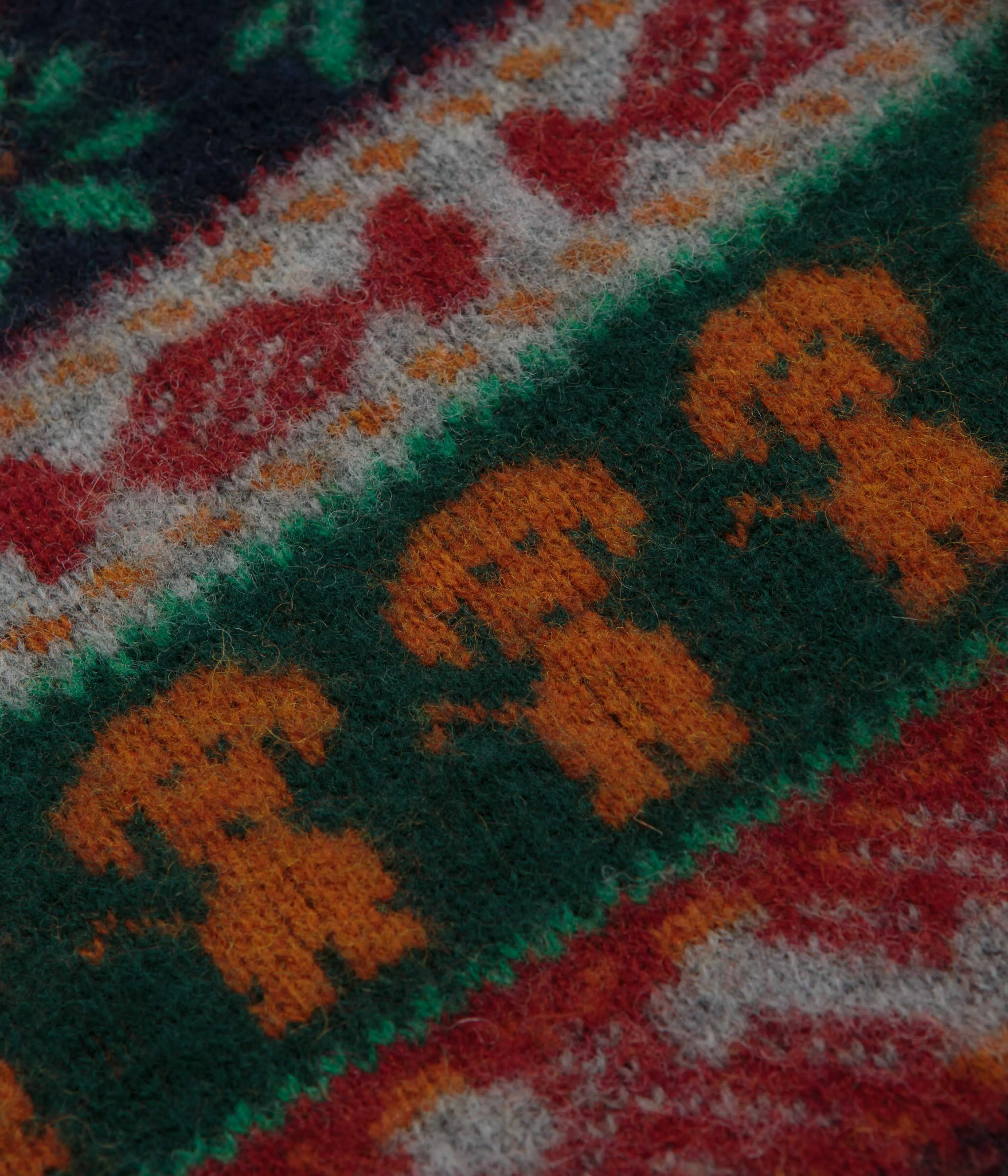 Howlin' Dogs in Space Cardigan - Forest