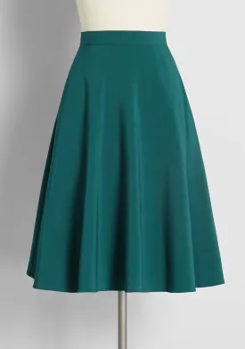Just This Sway A-Line Skirt