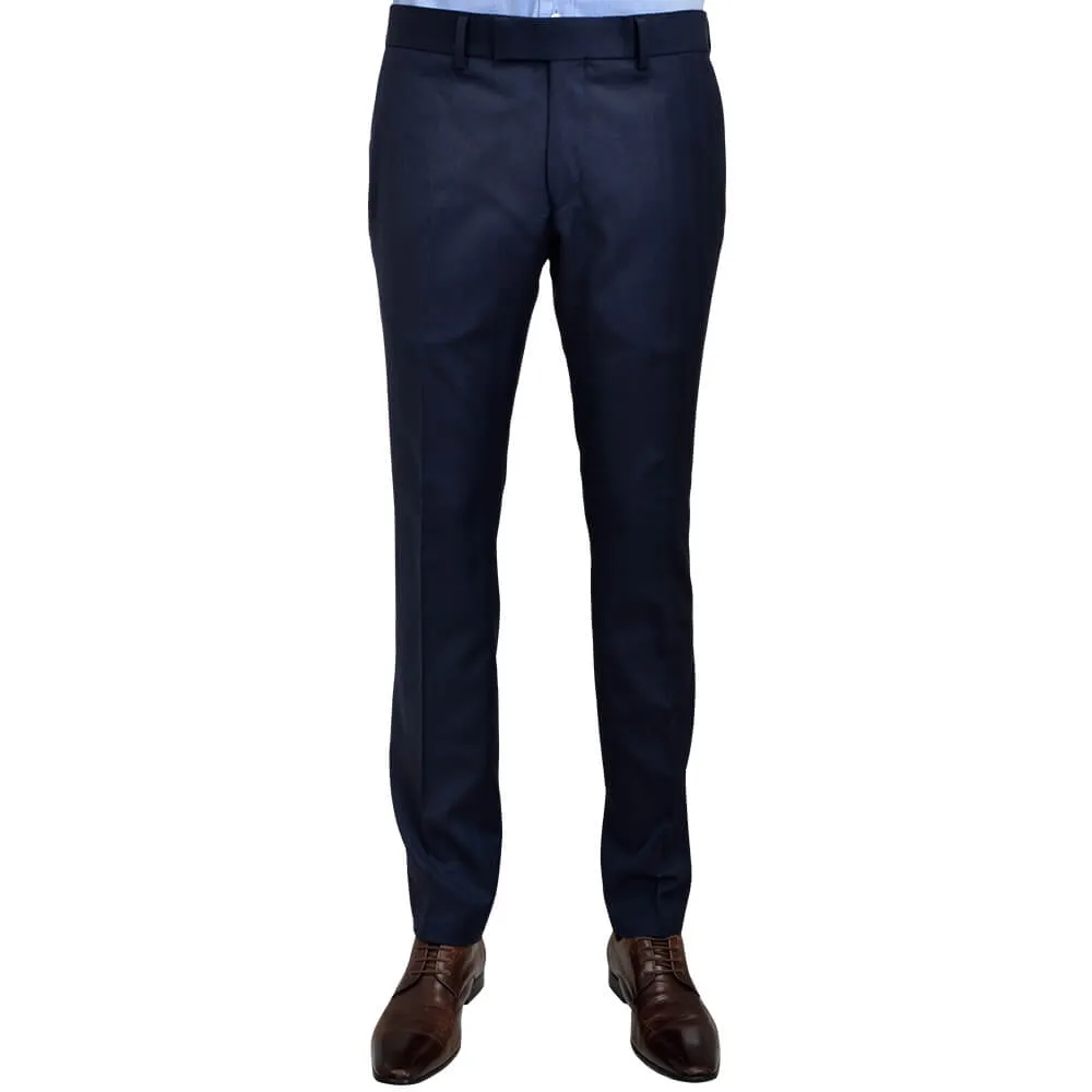 Lanificio F.lli Cerruti Navy Herringbone Suit