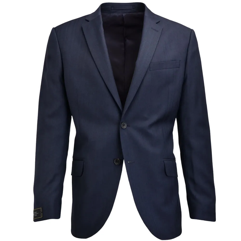 Lanificio F.lli Cerruti Navy Herringbone Suit