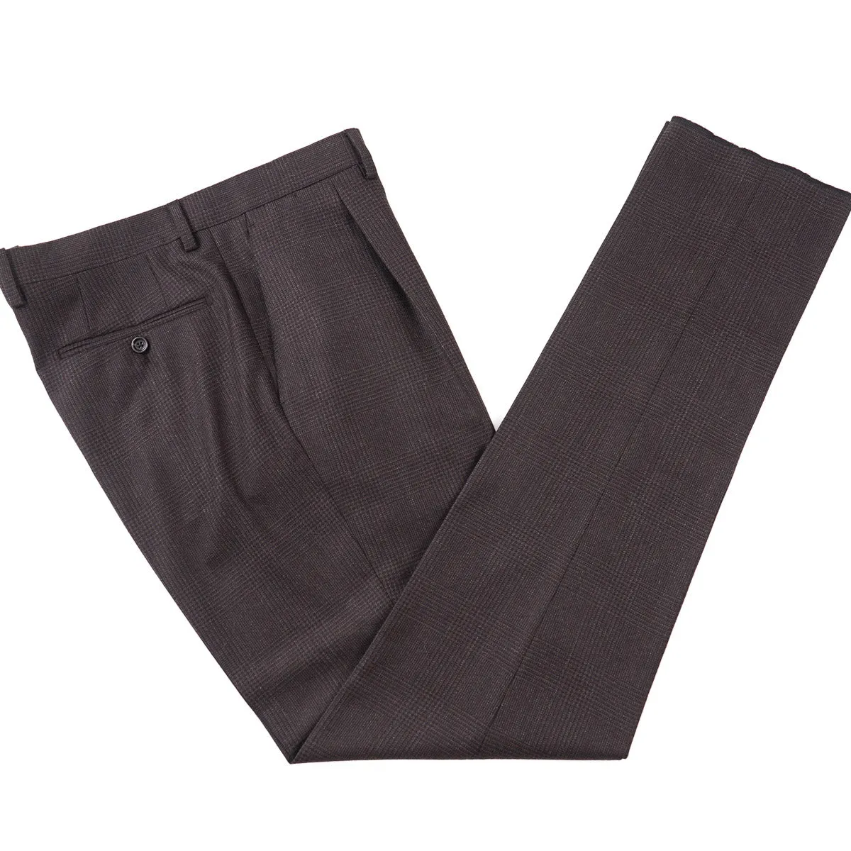 Lardini Suit in Glen Check Wool