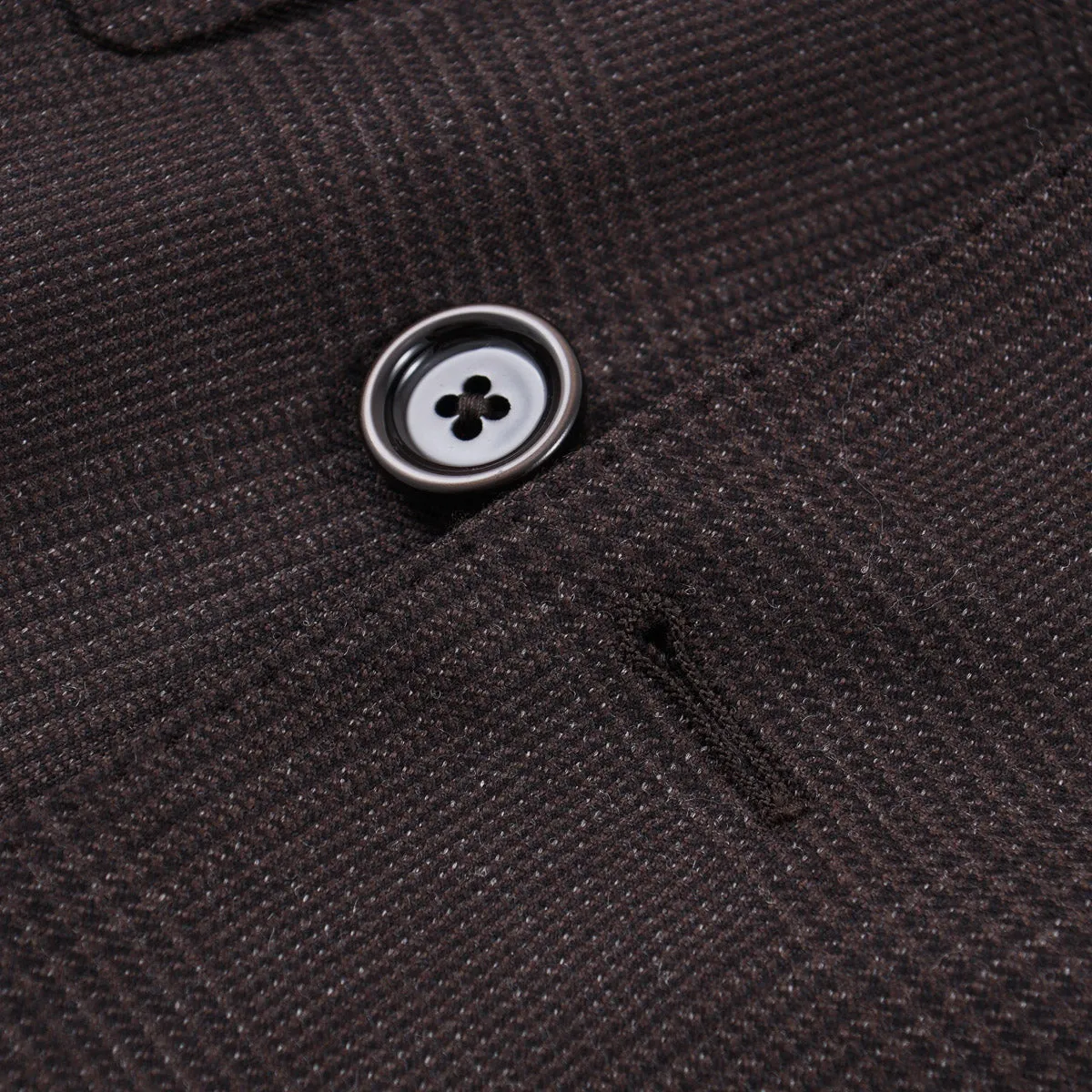 Lardini Suit in Glen Check Wool