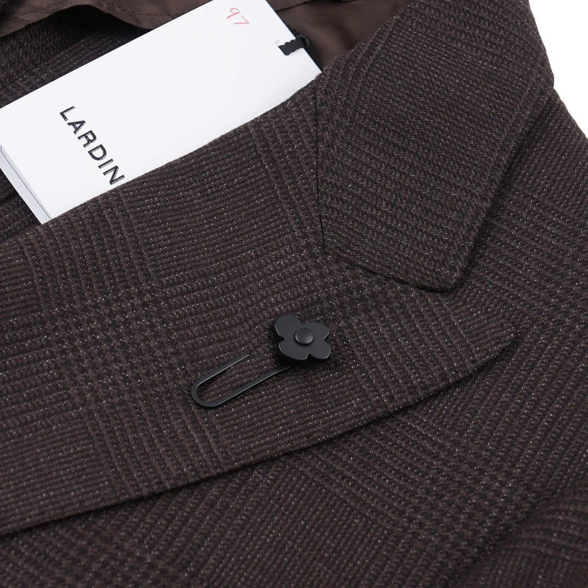 Lardini Suit in Glen Check Wool