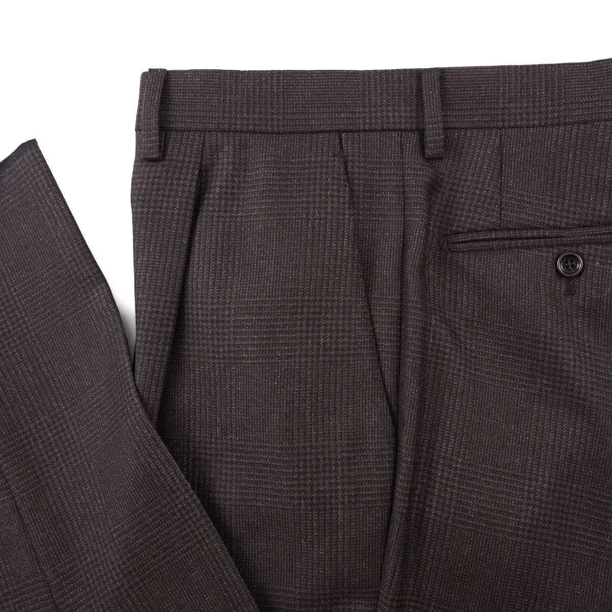 Lardini Suit in Glen Check Wool