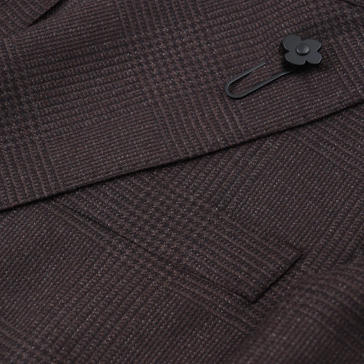 Lardini Suit in Glen Check Wool