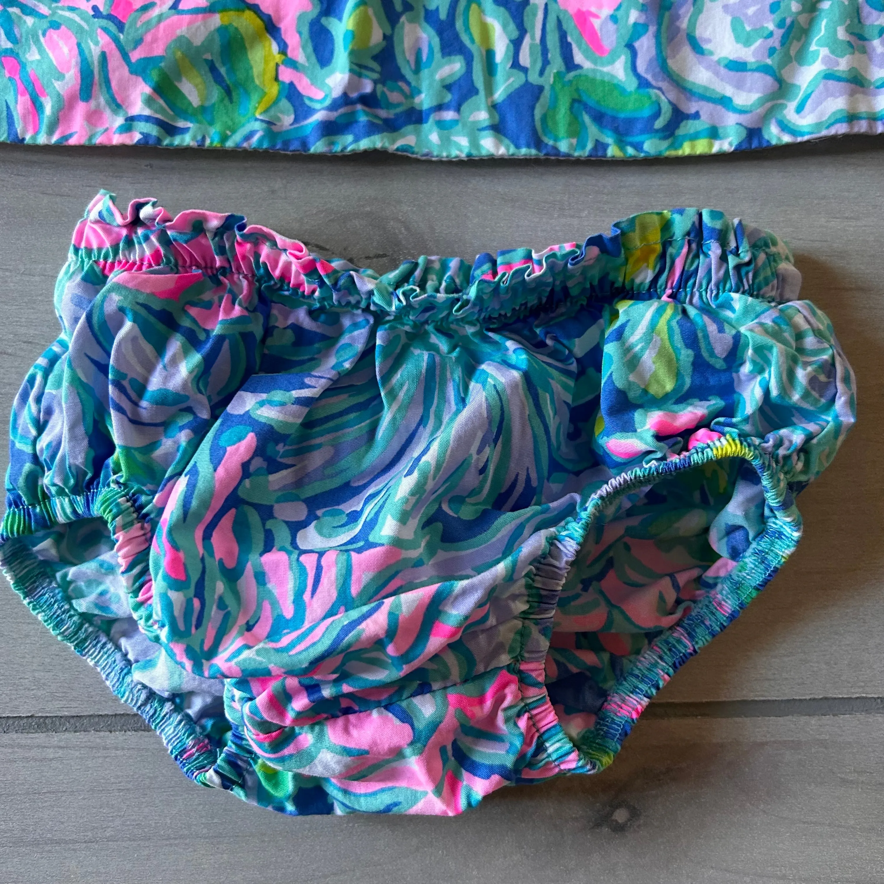 Lilly Pulitzer Tropical Shift Dress & Bloomer