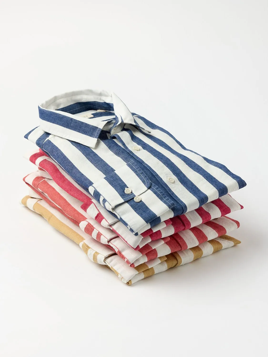 Maggia Linen Shirt Red