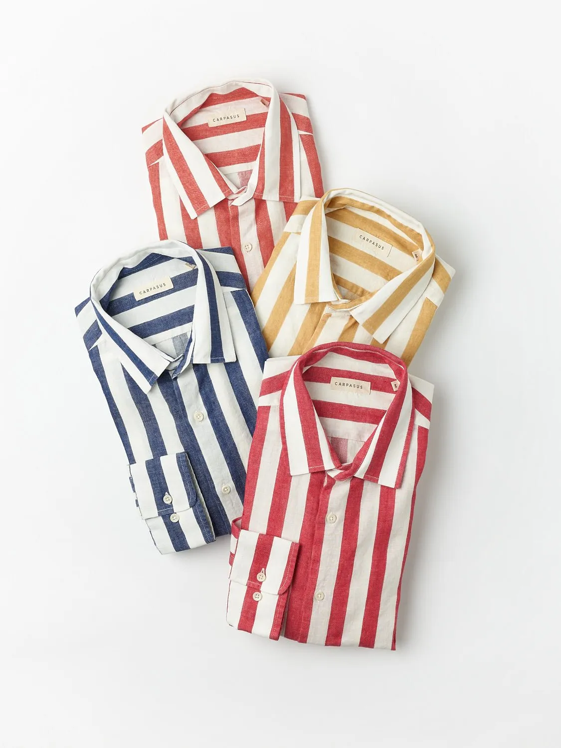 Maggia Linen Shirt Red