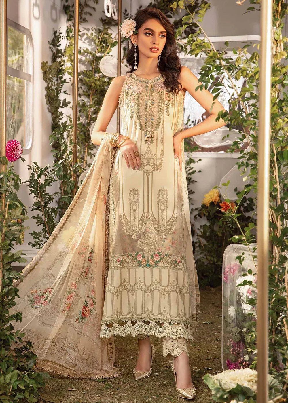M.Prints Spring Summer Lawn Edit '24 by Maria B | MPT-2104-A