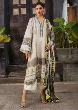 Nirvana Unstitched Silk Edit '24 by Mushq | Chestnut