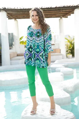Solid Color Capri