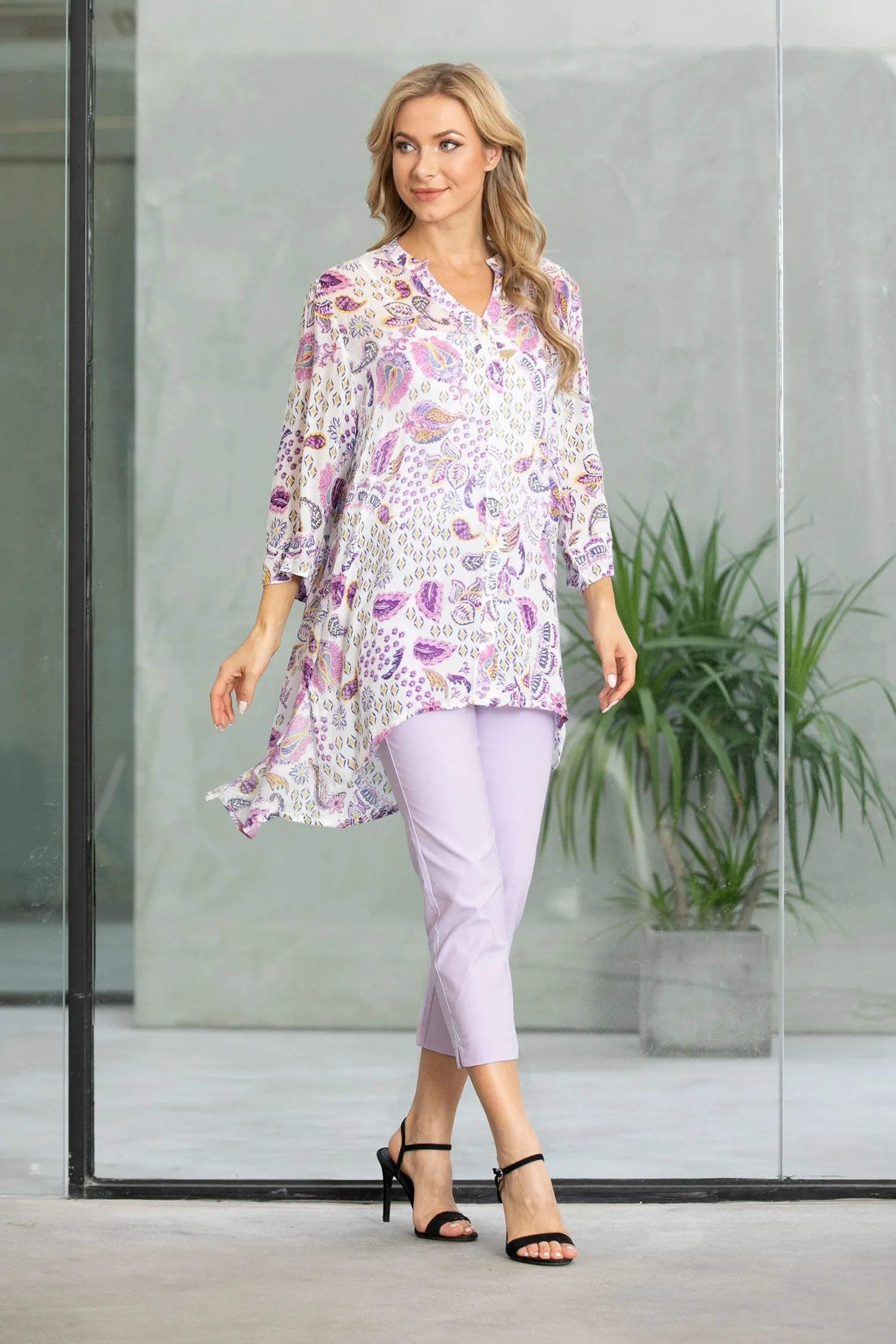 Solid Color Capri