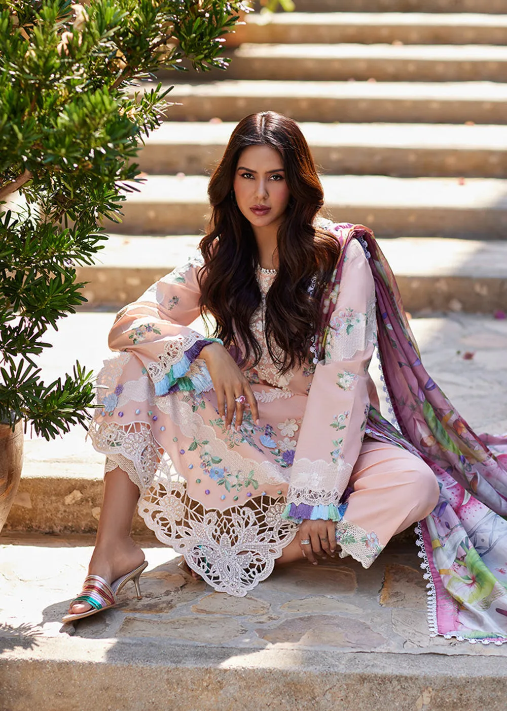 Te Amo Luxury Lawn '24 by Mushq | ITALIANO INTRIGUE
