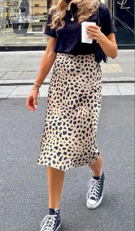 Womens Satin Maxi Skirt Silk Elegant High Waist Cocktail Midi Skirts A Line Flowy Ruffle Summer Party Skirt